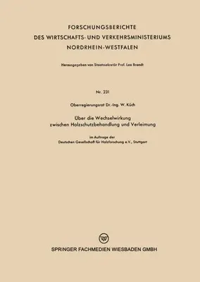 Obrázok produktu pre Über die Wechselwirkung zwischen Holzschutzbehandlung und Verleimung