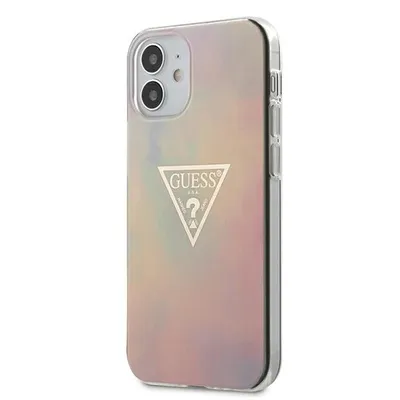 Produktbild von Guess Guhcp12Spcumcgg01 Iphone 12 Mini 5,4 Rosa/Rosa Hardcase Krawatte & Würfel Sammlung