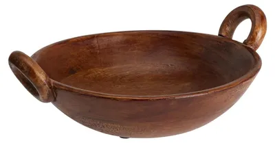 Immagine prodotto di Excellent Houseware | Ciotola - Ciotola in legno - Ciotola da portata - marrone - 25 x 33 cm - in legno di mango - Ciotola con manici