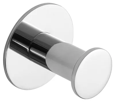 Produktbild von Sapho X-ROUND Haken Selbstklebend, polierter Edelstahl