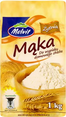 Obrázek produktu pro Melvit Žitná mouka pro domácí pečení chleba 1 kg