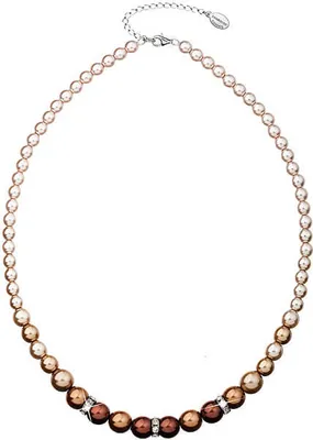 Produktbild von Necklace with pearls 32,005.3 brown