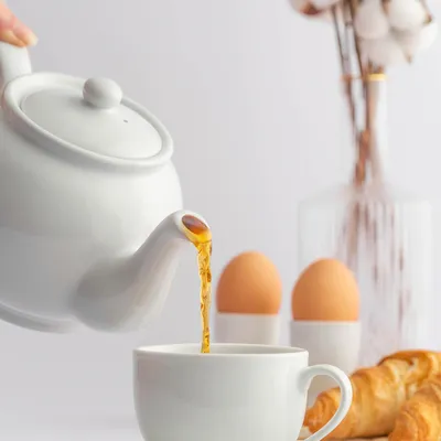 Produktbild von PRICE & KENSINGTON, Teekanne, weiß, 6 Tassen