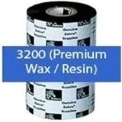 Obrázek produktu pro Zebra 3200 Wax/Resin, 300 m, 6 cm, 6 kusů, Černá, Vosk, 2,5 cm
