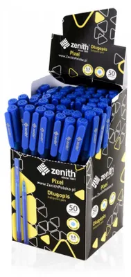 Produktbild von Zenith Pixel Kugelschreiber Blau 0,5mm Präzise Linie