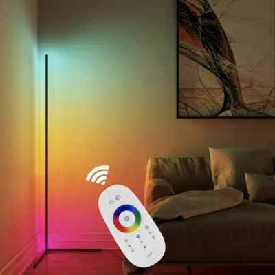 Obrázok produktu pre RGB BOT Nordic LED stojacia lampa N1 140 cm RGB, čierna