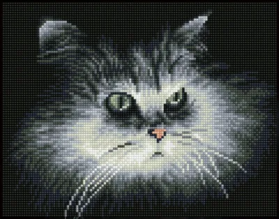 Produktbild von Shadow Cat Diamond Dotz: 25x32 cm