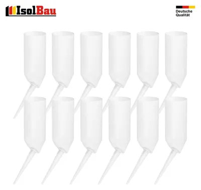 Injektionstrichter 12 Stk. zur Anwendung Horizontalsperre Trichter Wand Trockene