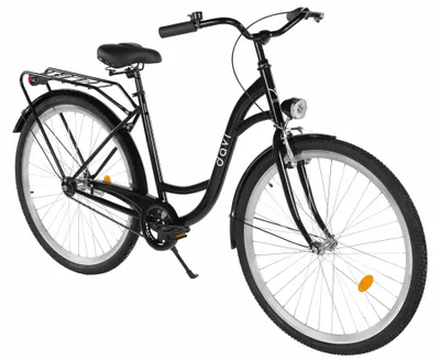 Produktbild von Herrenfahrrad Dallas Men, 28", 165–190 cm, 1-Gang, Schwarz