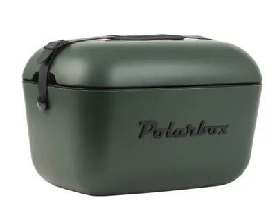 Zdjęcie produktu dla Polarbox Green Forest Black, Pudełko termiczne, 20 l, Czarny, Zielony, Polistyren, 447 mm, 302 mm