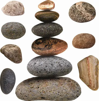 Obrázek produktu pro Sanders & Sanders tetování na zeď oblázky šedé, béžové a hnědé 30 x 30 cm
