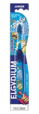 Obrázek produktu pro Elgydium, Junior Splash, zubní kartáčky, modré