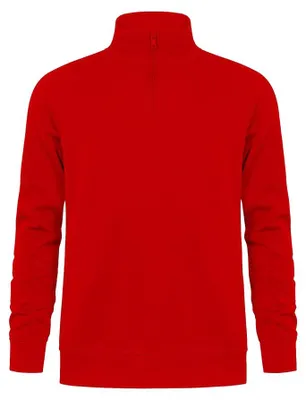 Image de Promodoro - Pull « Troyer » pour hommes/femmes Unie LT6160 (S) (Rouge)