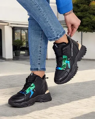 Produktbild von Damen Stoff-Sneakers Potomi Schwarz, leichte Freizeitschuhe, Größe 38