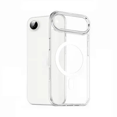 Produktbild von Handyhülle Schutzhülle für Apple iPhone 17 Air Hülle kompatibel mit MagSafe Transparent Silikon Case