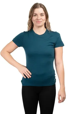Zdjęcie produktu dla Koszulka trekkingowa damska Smartwool Merino SS Tee Women ciemnoniebieska XS