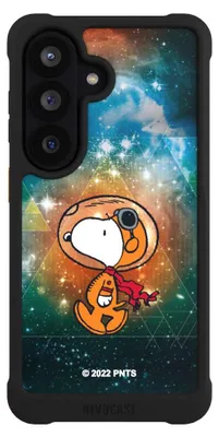 Produktbild von NIVOCASE Hülle für Samsung Galaxy S26  Stoßfeste Handyhülle NIVOmax Case Schwarz Astronaut Offizielles Lizenzprodukt Snoopy