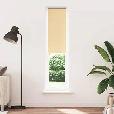 Obrázok produktu pre vidaXL zatemňovacia roleta béžová 40x210cm Šírka tkaniny 35,7 cm Polyester