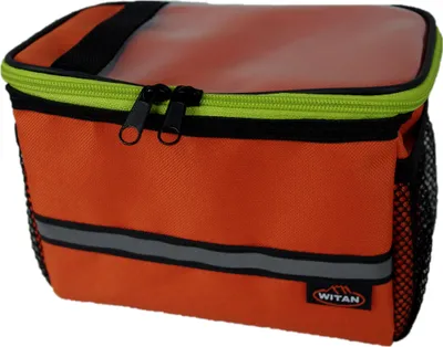 Produktbild von LENKERTASCHE Fahrradtasche Fahrrad Handyhalterung Navigationshalterung Orange