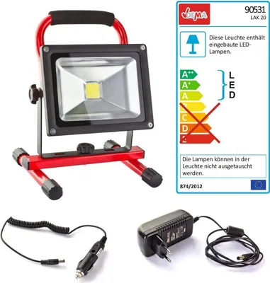 Produktbild von Tragbarer LED-Arbeitsscheinwerfer LAK20