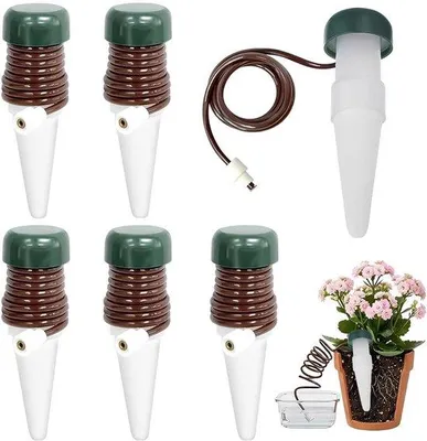 Produktbild von 6 Stück Wasserspender für Innenanlagen, Wasserkegel, automatische Bewässerung von Innenanlagen, Wasserspender für - ShopFlot