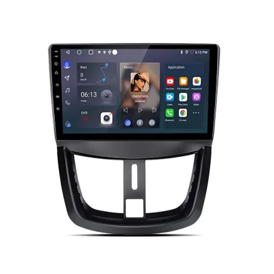 Produktbild von Wireless Carplay Für Peugeot 207 2006-2015 Android 15  2+64G Autoradio GPS Navi WIFI DSP BT DAB+ FM RDS SWC android auto DSP 2DIN USB
