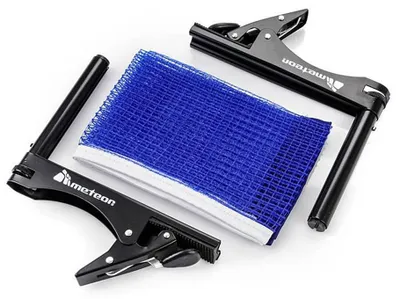Immagine prodotto di Rete Meteor Clip con supporto per ping pong blu 13970