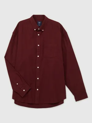 Produktbild von GAP Oxford Langarmhemd Größe M