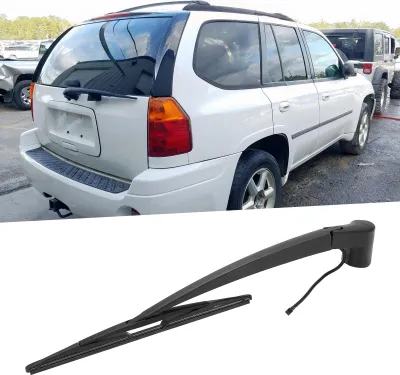 Productafbeelding van Achterruitwisserarmblad, zwart, onderdeelnummer 15232653, vervanging voor CHEVROLET TRAILBLAZER, sport-utility, 4-deurs, modeljaren 2007-2007