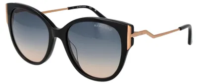 Productafbeelding van Marciano by Guess zonnebril van acetaat, zwart, model GM0834 5601W