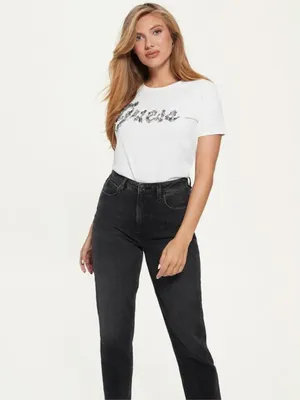 Obrázek produktu pro Dámské tričko GUESS Bonita bílé velikost S – stylové a pohodlné