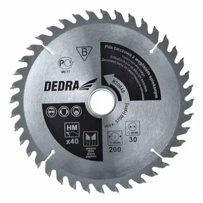 Produktbild von Kreissägeblatt mit 250 mm Durchmesser, 60 Zähnen und 30 mm Aufnahmebohrung