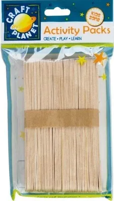 Immagine prodotto di Spatola in legno grande naturale 15 cm (50 pezzi)