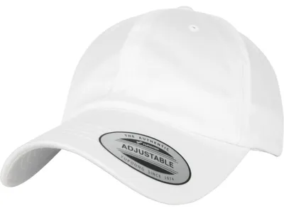 Produktbild von FLEXFIT 6245OC | Low Profile Organic Baumwolle Cap, Baumwolle - Farbe: White - Größe: One Size