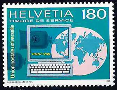 Produktbild von Briefmarken Schweiz 1995 Mi UPU16 (kompl.Ausgabe) postfrisch Weltpostverein