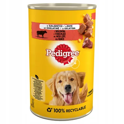 Zdjęcie produktu dla Pedigree Karma dla psa Wołowina w Galaretce mokra 400 g