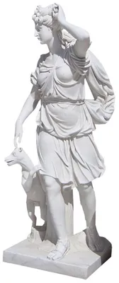 Zdjęcie produktu dla Casa Padrino Antique Style Marmurowa dekoracja ogrodowa Rzeźba Roman Grey H. 160 cm