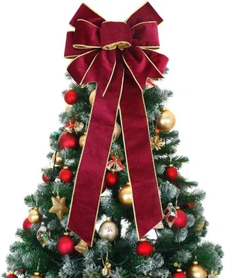 Immagine prodotto di Decorazioni per l'albero di Natale da 60 cm - Decorazioni natalizie - Fiocchi - Ornamenti - Decorazioni natalizie - Set regalo - Decorazioni per l'albero di Natale - Matrimonio