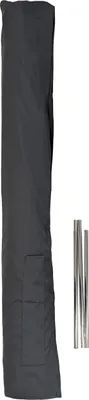 Produktbild von Schutzhülle Sonnenschirme bis 3m z.B. Casoria/C57/Florida, Hülle Schutzhaube Klettverschluss, Polyester 240g/m²  grau