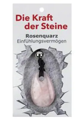 Produktbild von Kraftstein-Anhänger Rosenquarz (Einfühlungsvermögen)