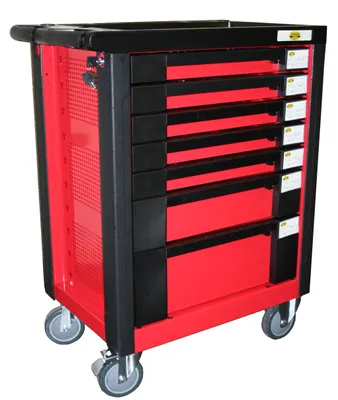 Produktbild von Benson Tools Profi-Werkzeugwagen 7 Schubladen 542-teilig