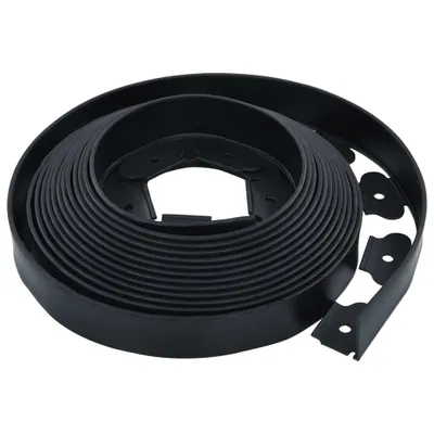 Obrázek produktu pro vidaXL Flexibilní okraj trávníku s 30 hřebíky 10 m 5 cm