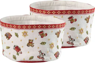 Image de Villeroy & Boch Toy's Delight Corbeille à pain Gobelin ø 24 cm Lot de 2