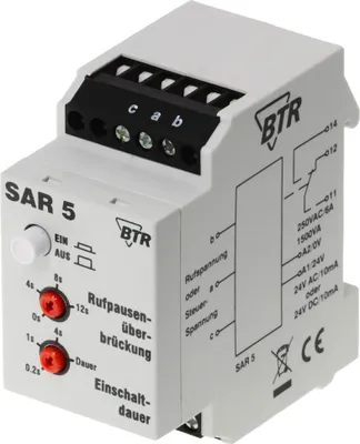 Produktbild von METZ CONNECT SAR 5 Starkstrom-Anschalterelais