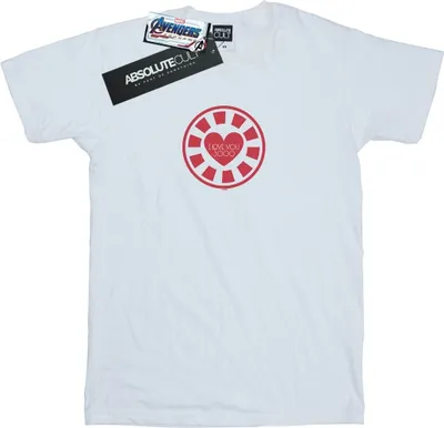 Produktbild von Marvel - "Avengers Endgame I Love You 3000" T-Shirt für Damen BI8009 (S) (Weiß)
