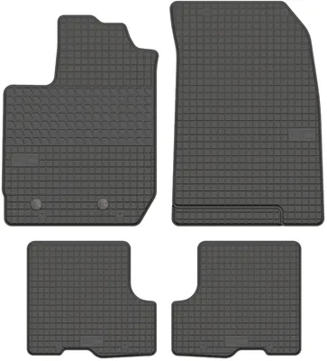 Imagen del producto de Alfombrillas de goma para Dacia Duster II 2017-2024 (SUV) – juego de 4 piezas, negras, a medida