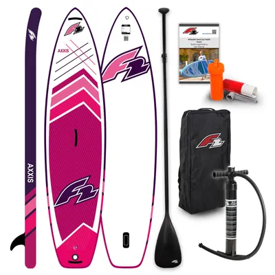 Produktbild von F2 Stand up Paddle Board AXXIS - Damen SUP 10,2 Pink
