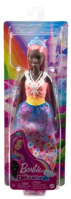 Productafbeelding van Barbie Dreamtopia - Poppen Prinses met Koraalhaar