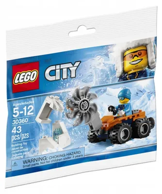Produktbild von 30360 Lego City Arctic: Arctic Winter, Snow, polybag, MISB, Christmas tree, Father Christmas