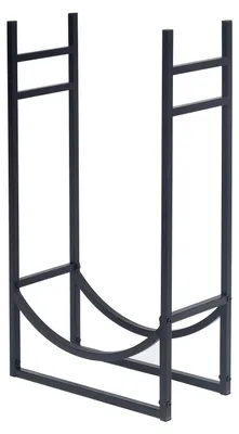 Produktbild von home24 Feuerholz-Regal - Metall - Schwarz